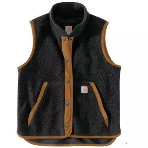 NEW Carhartt womens snap front vest size XL